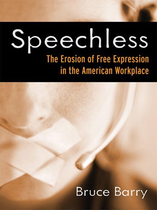 Title details for Speechless by Bruce Barry - Available